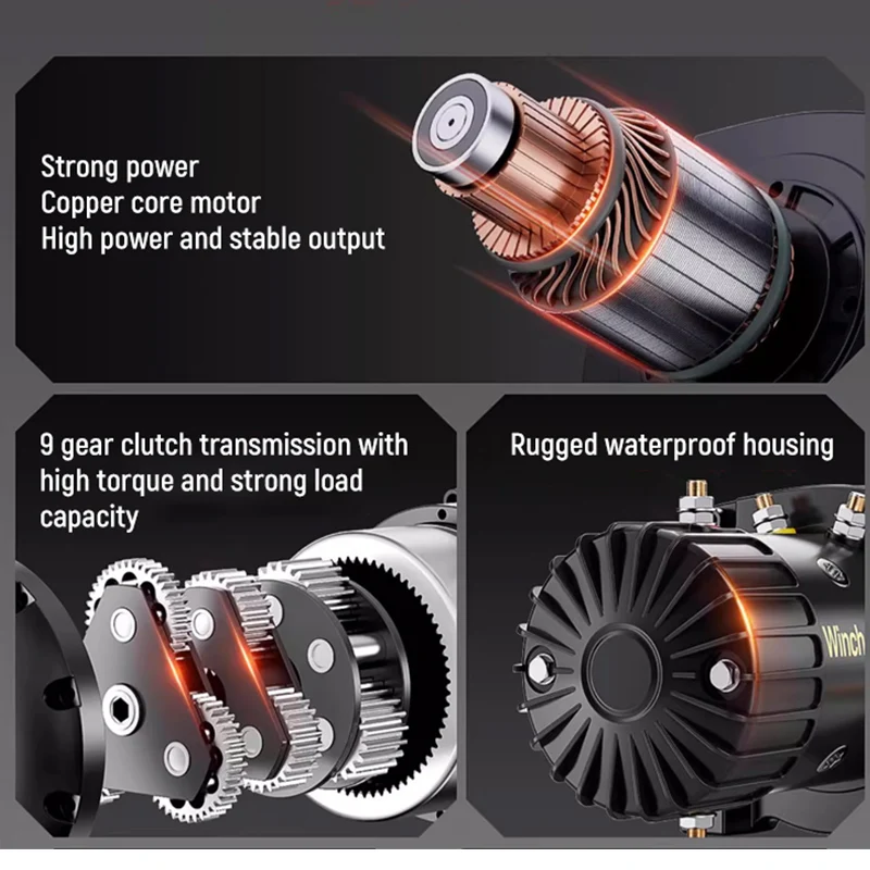 12V 24V Portable Electric Winc - Fishing Boat Anchor Winch 评论和价格
